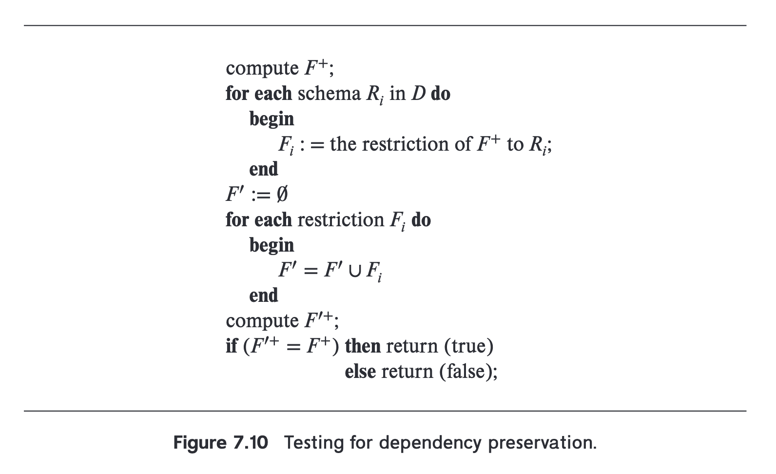TestingForDependencyPreservation